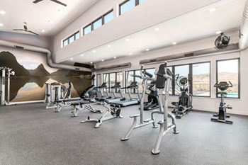 State-of-the-art fitness center